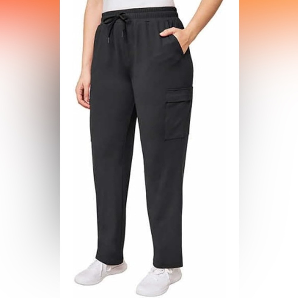 Mondetta Ladies' Straight Leg Cargo Pant Black
